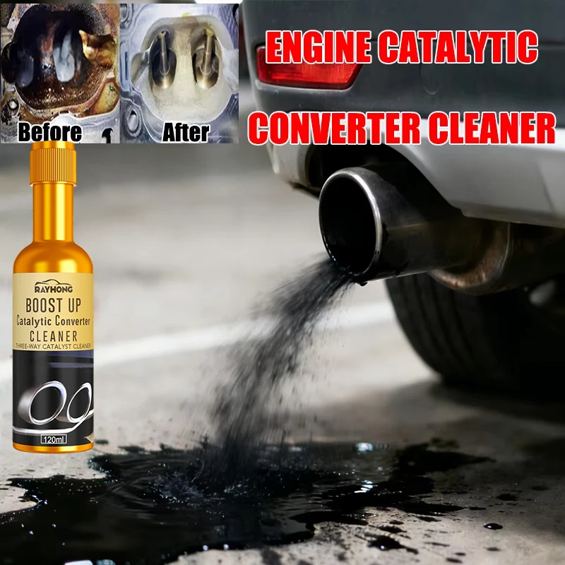 Catalytic Converter Cleaner Engine Boost Up Carbon Removal Reduce Fuels Consumption Engine Accelerators Diesel Cleaner Engine