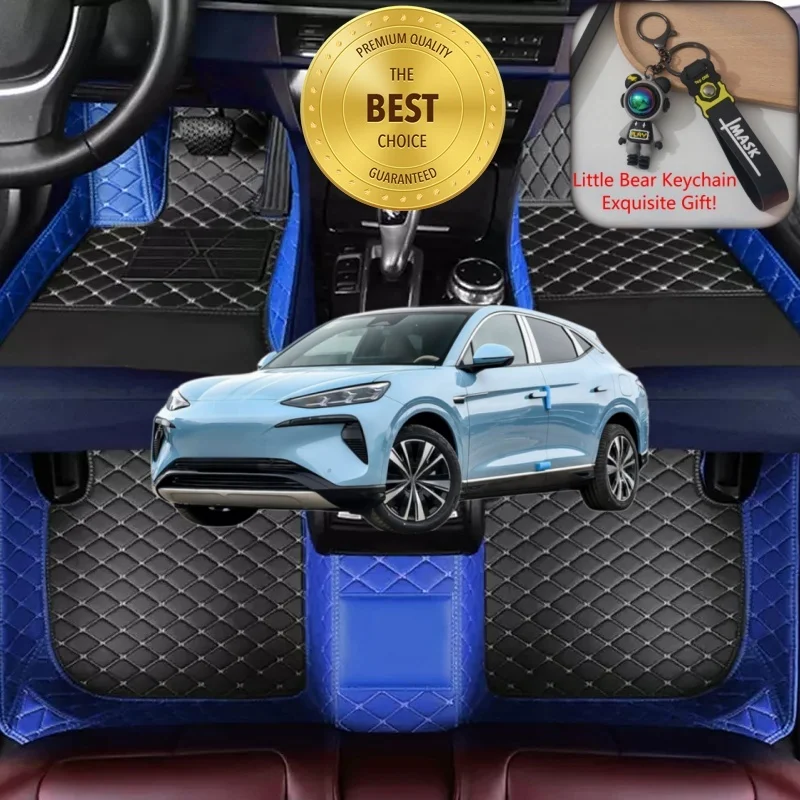 

Customized Fit for Denza N7 Car Floor Mats Car Accessories Tailored Waterproof Auto Carpet Liner Mats Rugs Left/Right-hand Drive