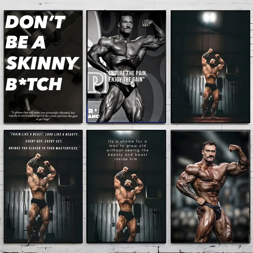 bodybuilding fitness icon C-Chris Bumstead Poster Premium Decor Art & Gift for Household Lounge Home Ornaments