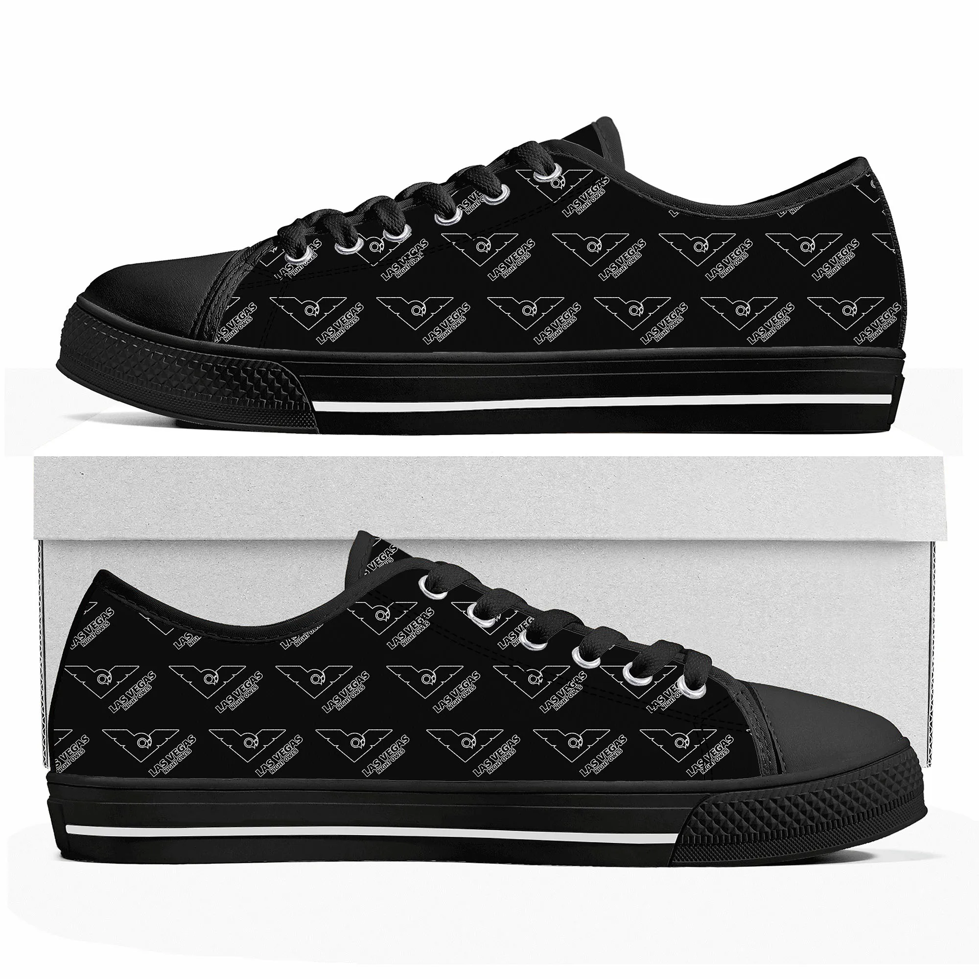 Las Vegas Nachts ch wärmer Pickle ball Low Top Sneakers Herren Damen Teenager Leinwand hochwertige Sneaker lässig maßge schneiderte Schuhe DIY