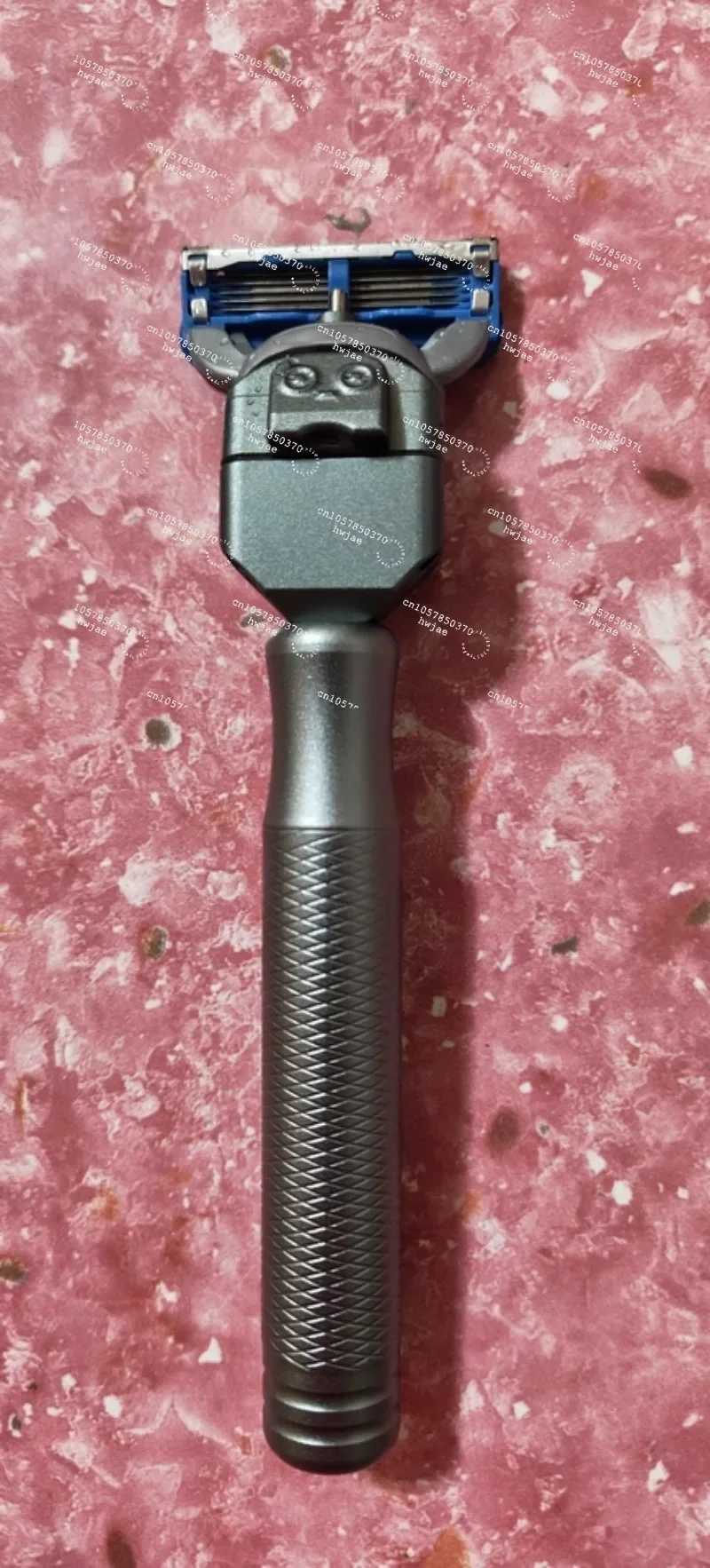 For 5 Layer Cutter Head Manual Shaver, Full Metal Full Aluminum Alloy Body, Premium Wet Shaving Razor