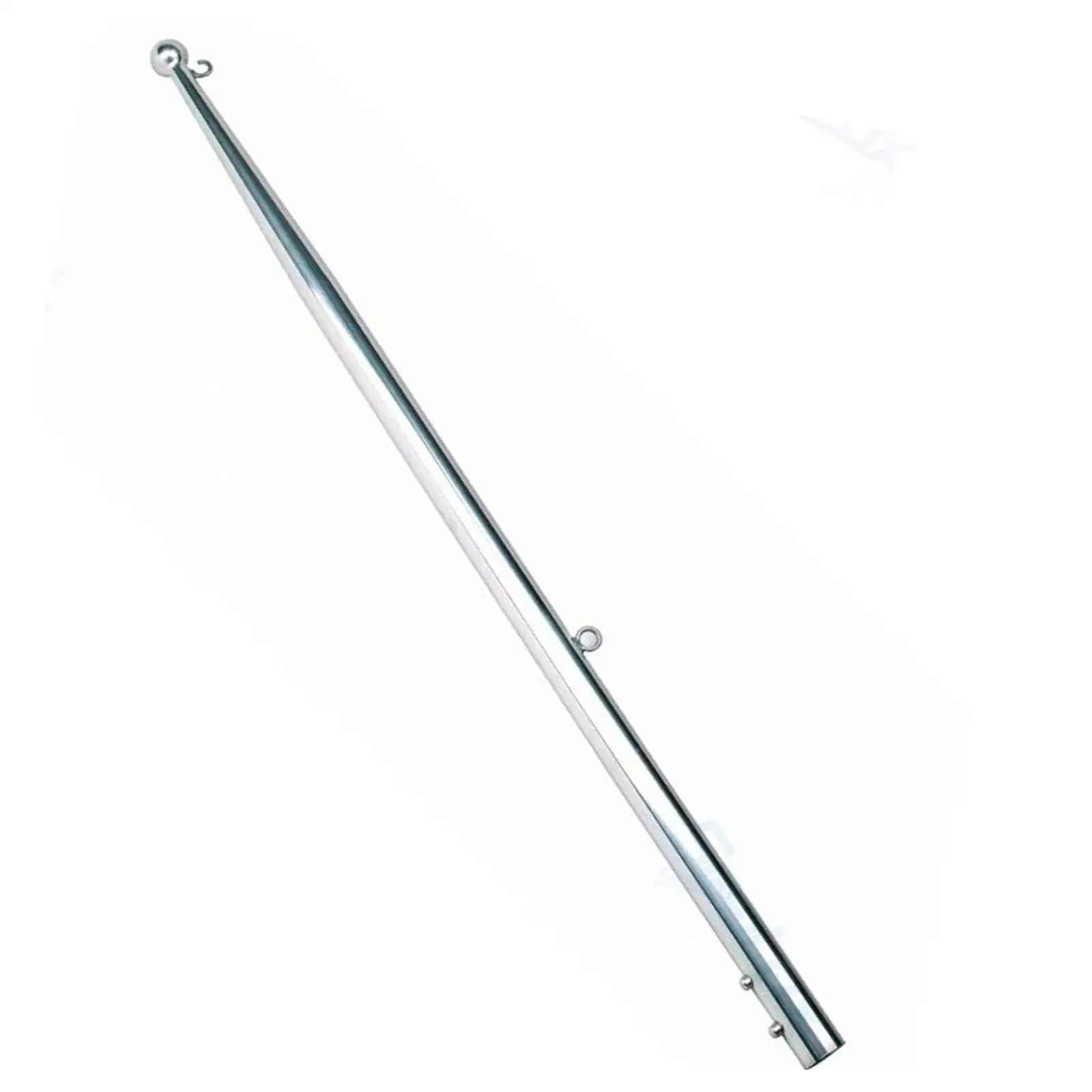 Marine Flag Rod/ mount Recessed /304 Stainless Steel Fits for Boat Commercial Banners Garden Residential Welcome Banners