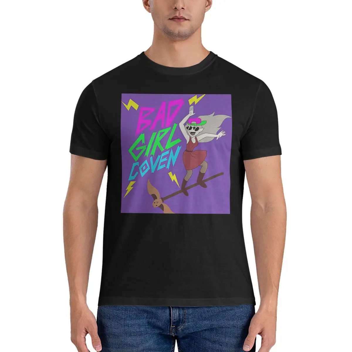 سيئة فتاة كوفن البومة البيت الرجال تي شيرت مضحك المتضخم تي شيرت الرجال طاقم الرقبة القطن تيز قصيرة الصيف الذكور