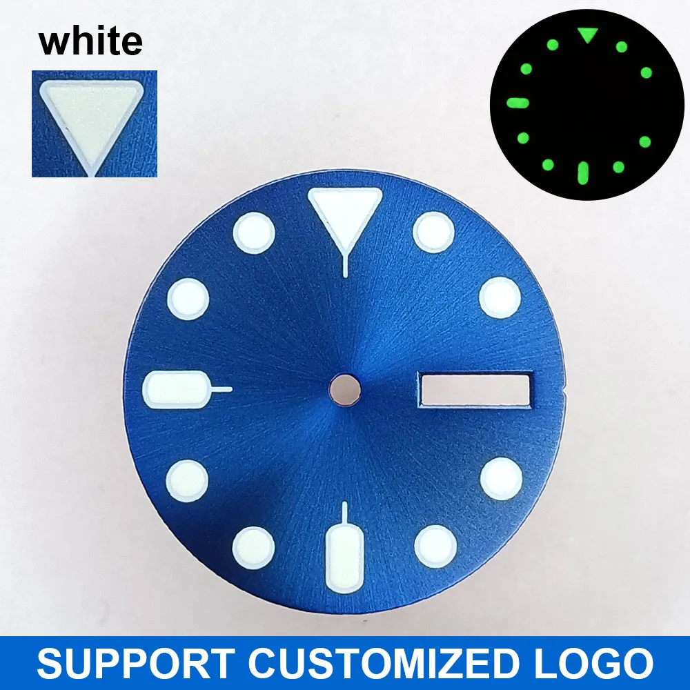 28,5 mm Zifferblatt Leuchtendes Zifferblatt Geeignet für NH-36 Uhrwerk Mechanische Uhr Montage Teile Modifikation Individuelles LOGO/Name – Detail 24
