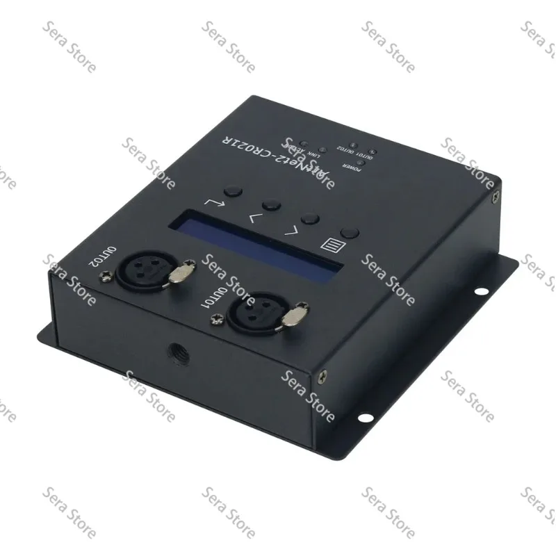 Artnet2-CR021R Converter for Tiger Touch MA2 EU PLUG 2CH Artnet Dmx512 Conversion Artnet To Dmx512 Network Adapter
