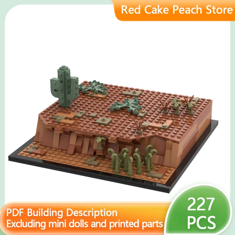 Popular Game Model MOC Building Bricks Big Bird Of Desert Scenery Modular Technology Gifts Holiday Assemble Children Toys Suit