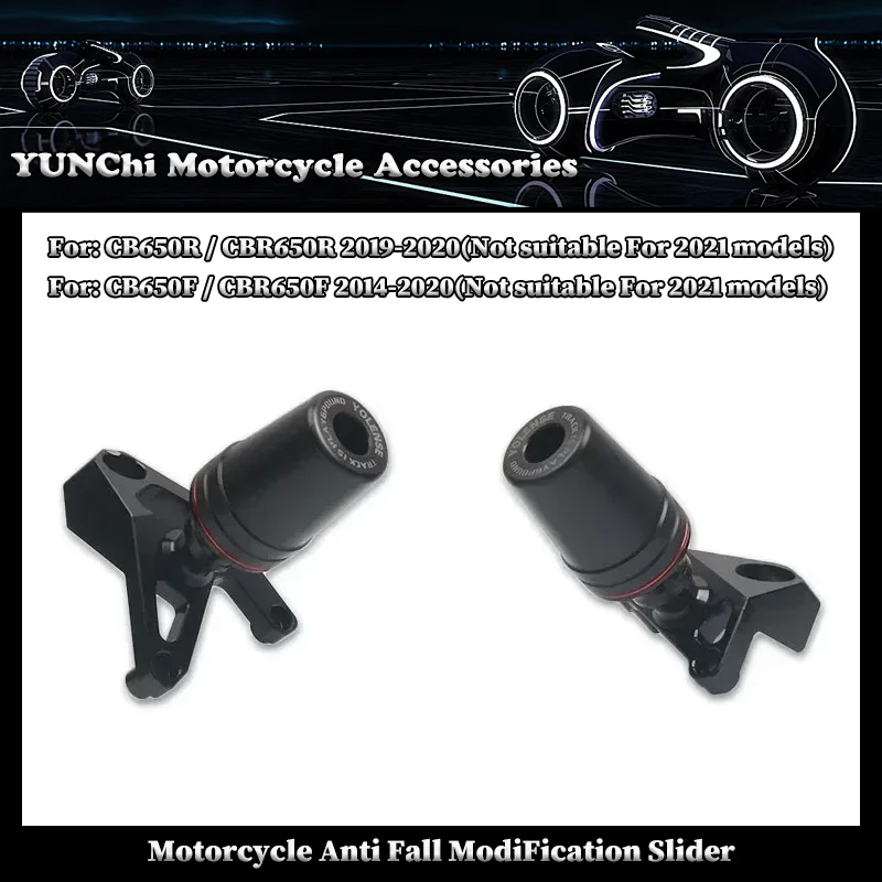 

For HONDA CB650R CBR650R CB650F CBR650F Motorcycle Falling Protection Frame Slider Fairing Guard Crash Pad Protector
