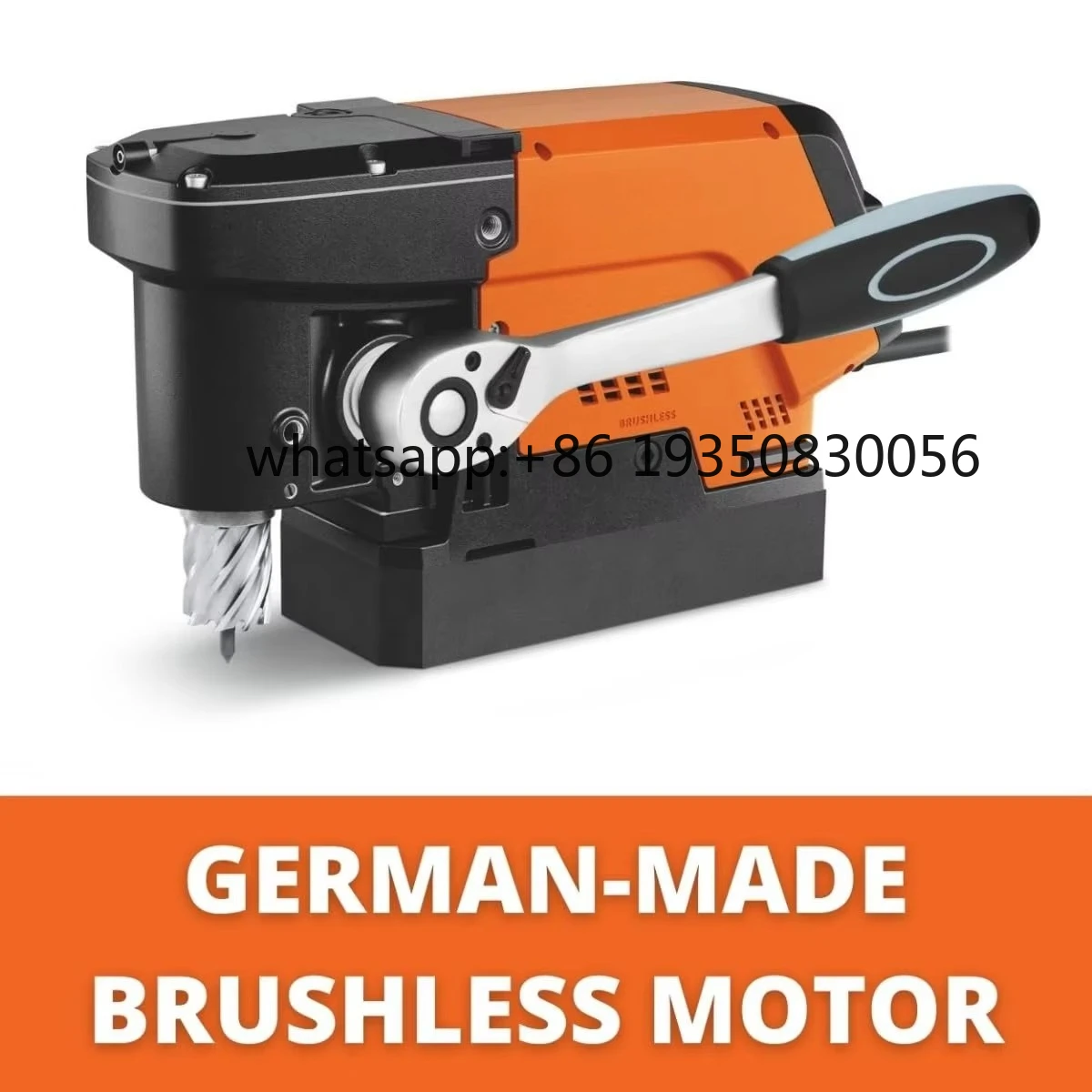 

1200W 1-3/8\" HSS Annular Cutters for Magnetic Base Drills Brushless Motor Drill for Hard-to-Reach Areas Max Cutting Diameter