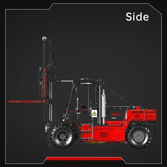 Técnico moc controle remoto empilhadeira resistente empilhadeira caminhão modelo de carro 4579 pçs blocos de construção tijolo quebra-cabeça brinquedos presente