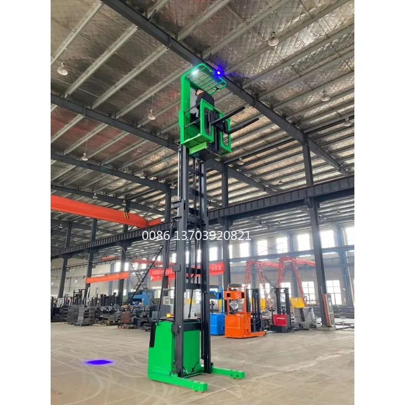 1 طن 1.5 طن منصة العمل الطلب المنتقى رفع مكدس 3m-12m منصات العمل الصناعية قابل للتعديل ارتفاع منصة العمل