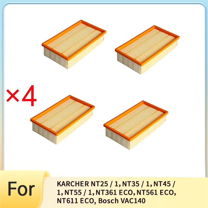 -مرشحات ESTR للمكنسة الكهربائية KARCHER NT25 / 1,NT35 / 1,NT45 / 1,NT55 / 1,NT361 ECO,NT561 ECO, NT611 ECO, VAC140