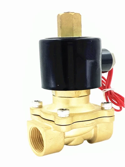 2W200-20K Electric Solenoid Valve Water Air N/O 220V AC 3/4