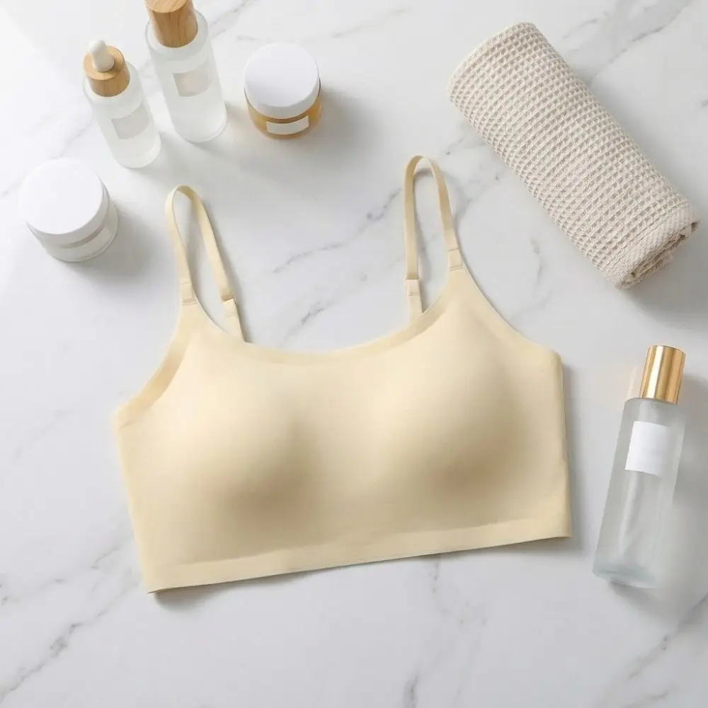 

Traceless Wireless Bra Shockproof Gathered Breasts Seamless Bras Anti-sagging Comfortable Brassiere for Women Girls Ladies