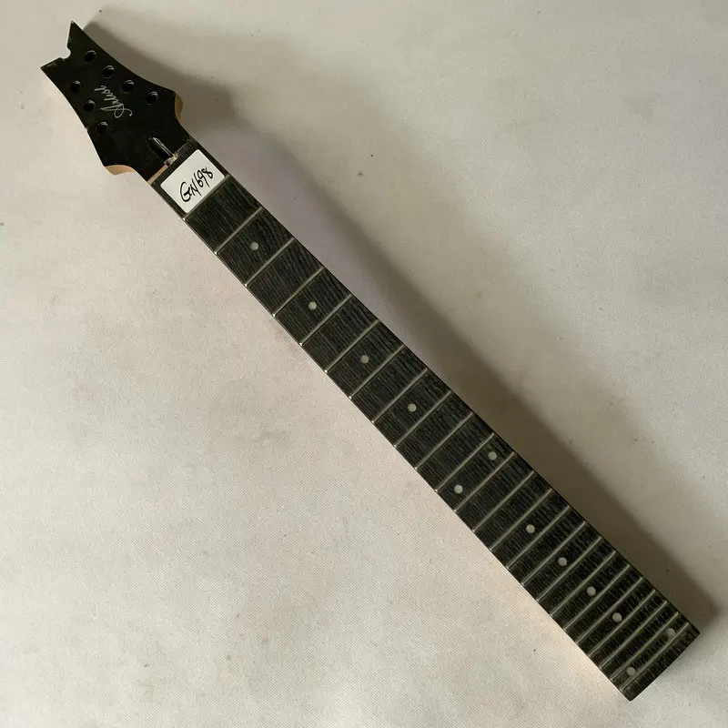 

GN698 Genuine and Original Artist 7 String Electric Guitar Unfinished Guitar Neck 24 Frets Long Scales Length DIY with Damages