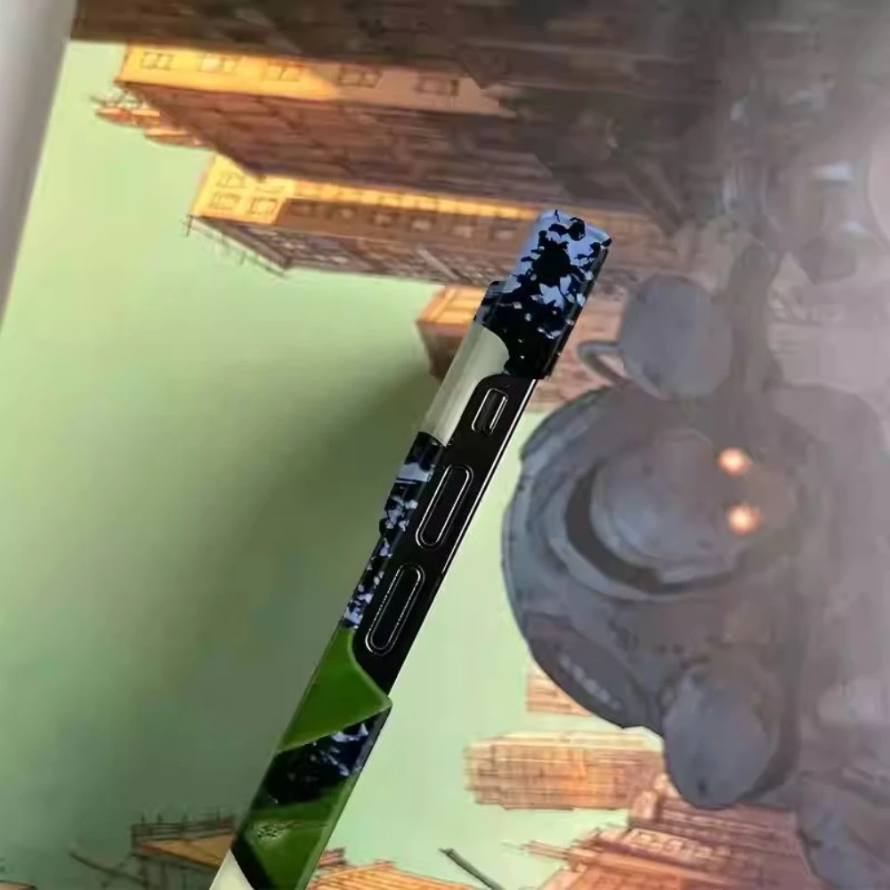 حافظة لهاتف آيفون 16 15 14 11 12 13 Pro Max Plus من زهرة الزنبق المزهرة والطبيعية