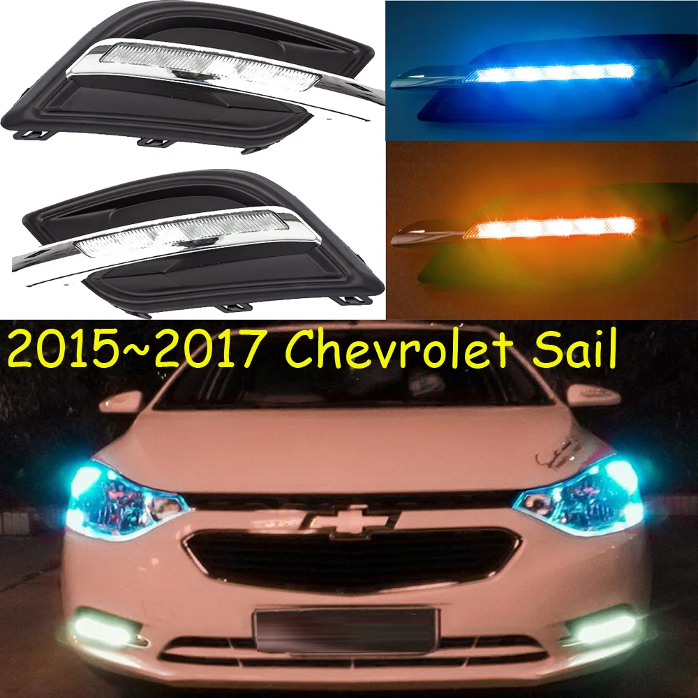 

Bumper lamp for 2015~2016 Sail daytime light;car accessories,malibu,Aveo,Epica,Lova,cruze,captiva,Trax,LED,Sail fog light