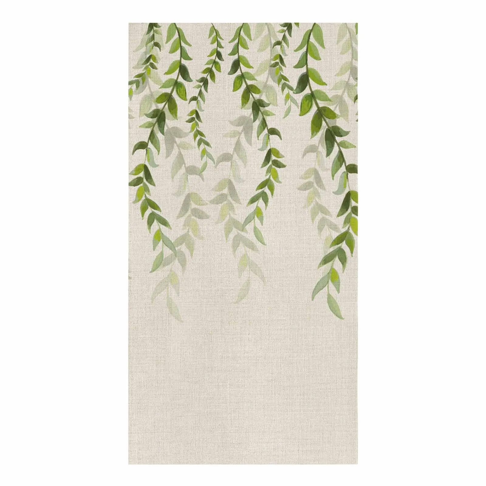 Plant Leaves Vine Microfiber Towel Absorbent Kitchen Cleaning Cloth Dish Towel Household Cleaning Towel