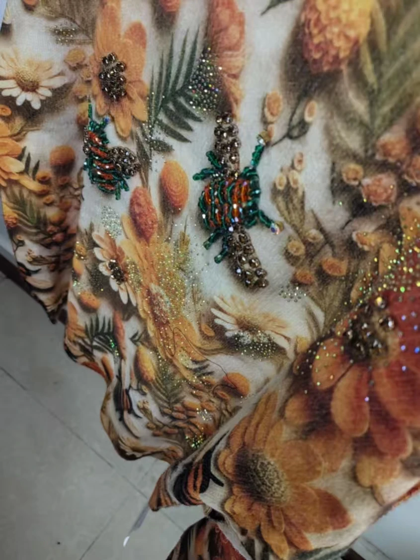 الصورة الحقيقية الماس غرزة تريكو سترة المرأة الخريف الشتاء الاتجاه موضة جديدة 2025 الجولة الرقبة بلوفر مغزول لاعبا #5