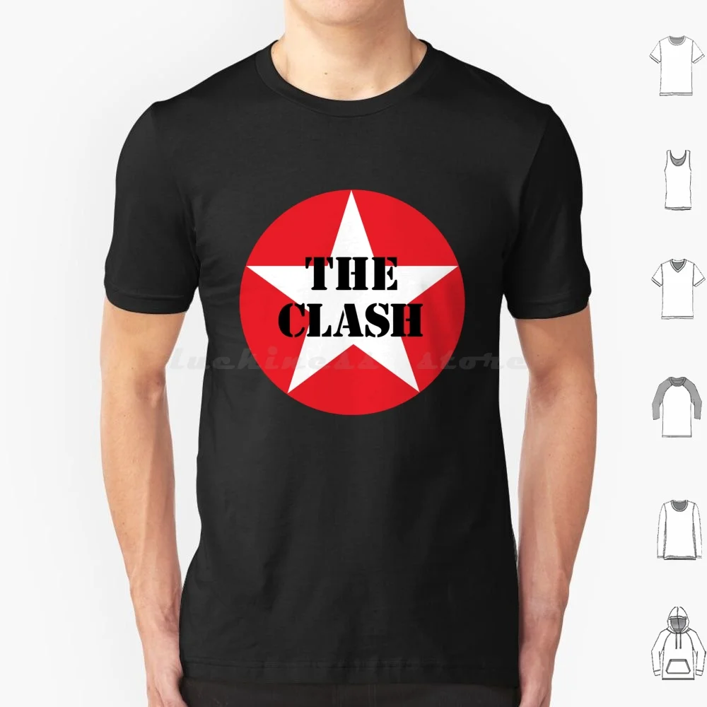 The Star Clash T Shirt Cotton Men Women DIY Print Band Punk London Calling The Who The Smiths Band London Calling