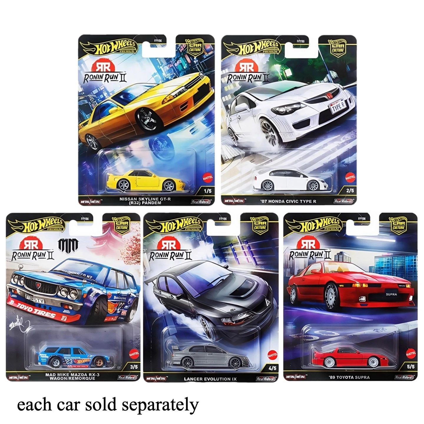 

2025 оригинальные Hot Wheels Премиум Культура автомобилей Ronin Run Металлические миниатюрные автомобили Hotwheels 1/64 Модель автомобиля 1:64 Литые под давлением Hotwheels 981M