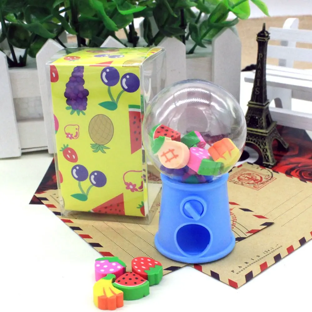 Mini máquina expendedora de dulces para niños, alcancía bonita, juguetes para niños, caja de depósito, dispensador de borrador, juegos, regalos para