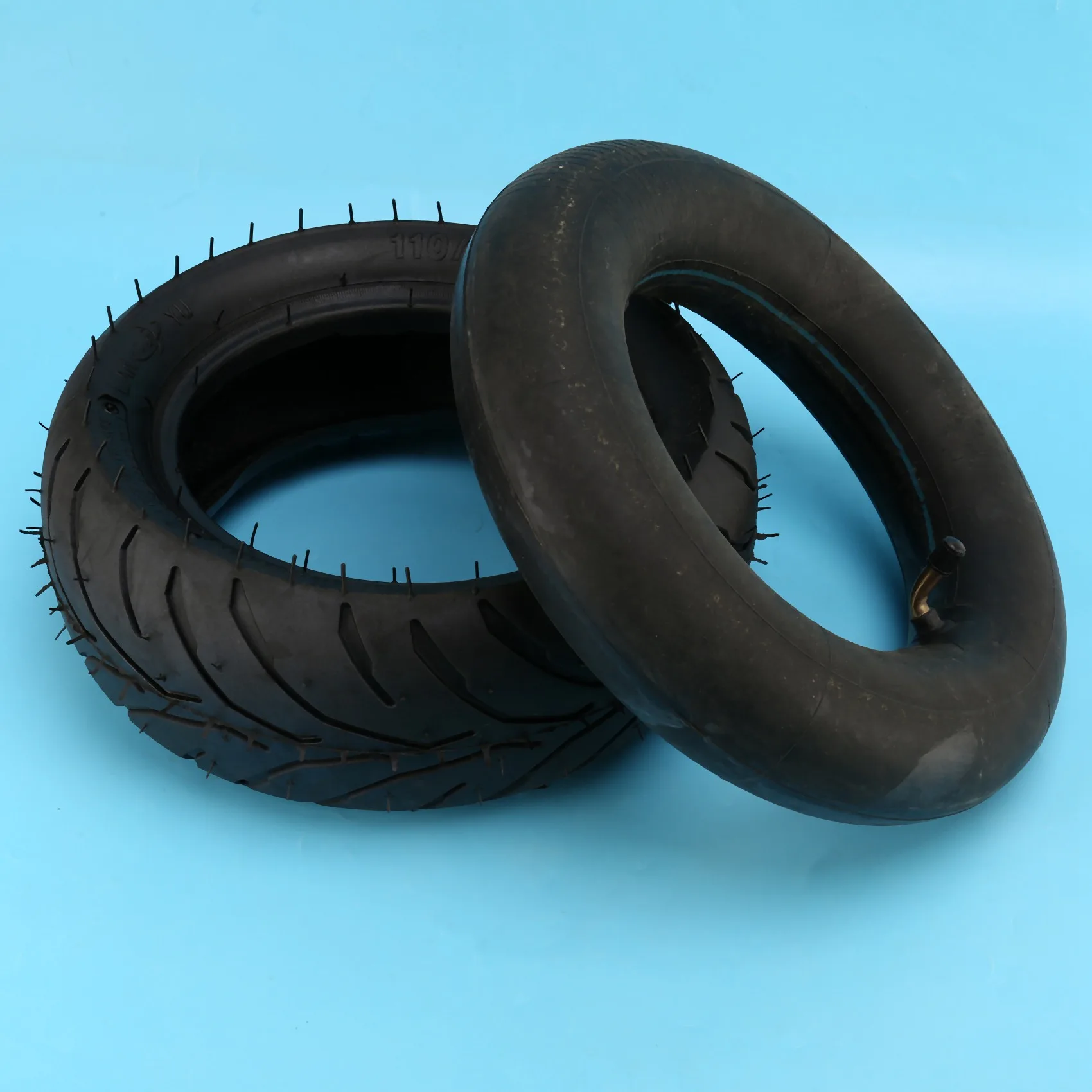 110/50-6.5 Tire and Inner Tube Set for 38Cc 47Cc 49Cc Mini Pocket Rocket Drit Pit Bike Scooter Dirt Bike Scooter