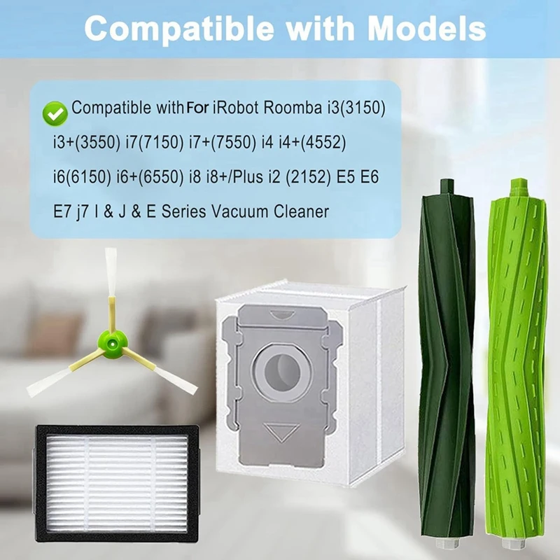 YCOC-pièces de rechange pour aspirateur Irobot Roomba I3 I3 + I7 I7 + I4 + I5 I5 + J5 J5 + I6 I6 + I8 I8 + I2 J7 E5 E6 E7 série I & J & E