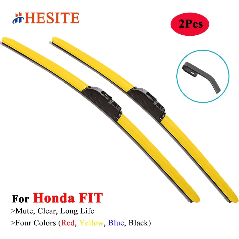 

HESITE Colorful Windshield Wiper Blades For Honda FIT Shuttle GE GG GP GK ZA GR GS 2007 2009 2012 2015 2016 2018 2019 2022 2023