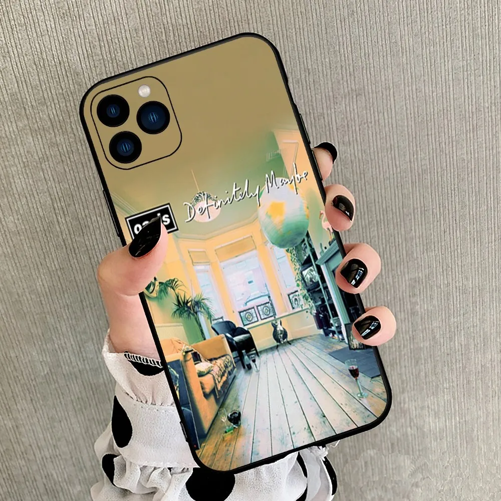 Band O-Oasis D-Definitely Maybe 30th Phone Case For iPhone 8 11 12 13 14 15 Mini X XR XS PRO MAX Plus Cover