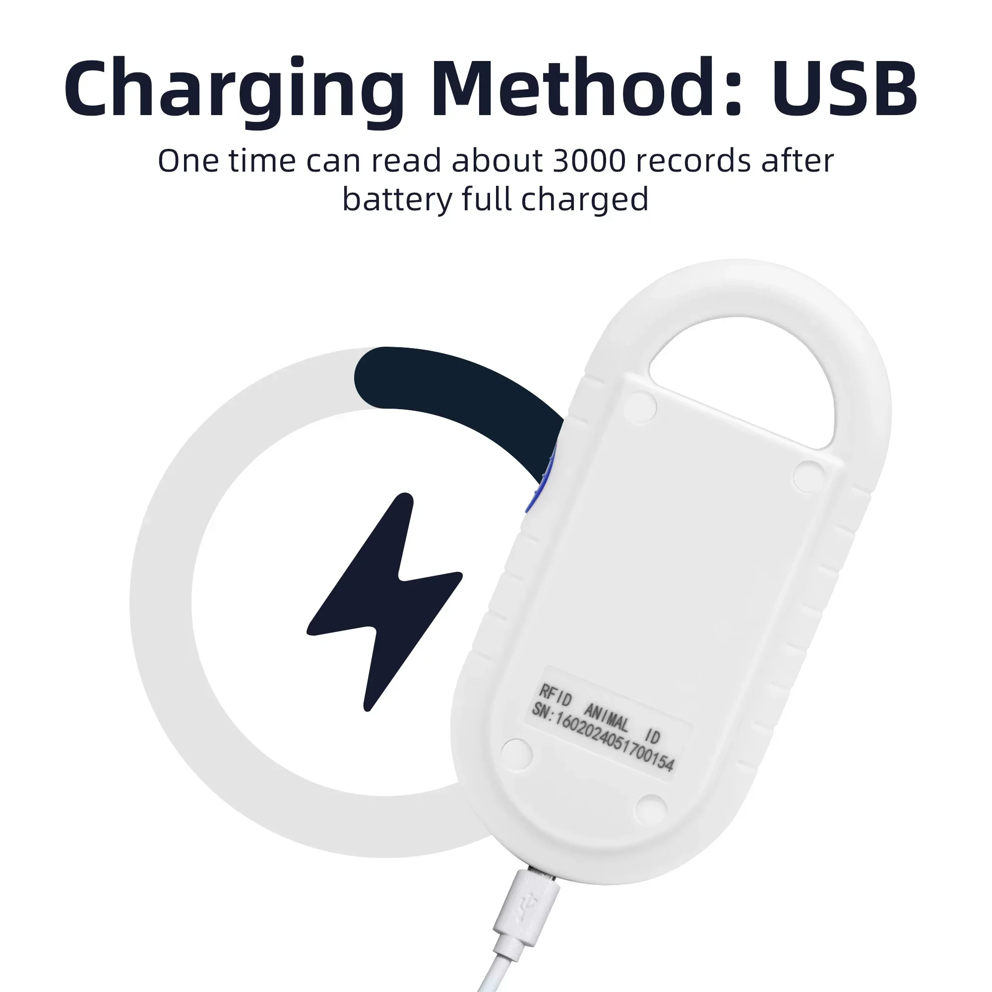5YOA PT160 Pet Scanner Tier ID Reader OLED Display ISO11784/5 Chip Transponder USB RFID Handheld Microchip Scanner