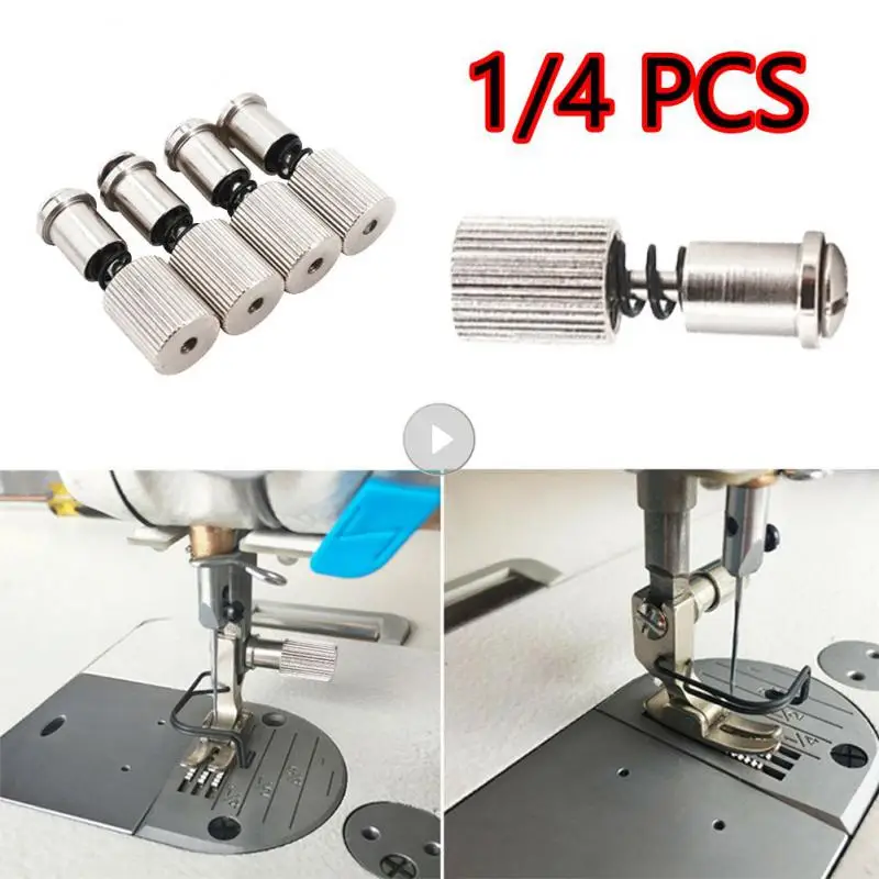 1/4PCS Presser Foot Screw Sewing Machine Quick Easy Change Device Flat Car Instant Clamp Parts Tools Feet Industrial Accessories