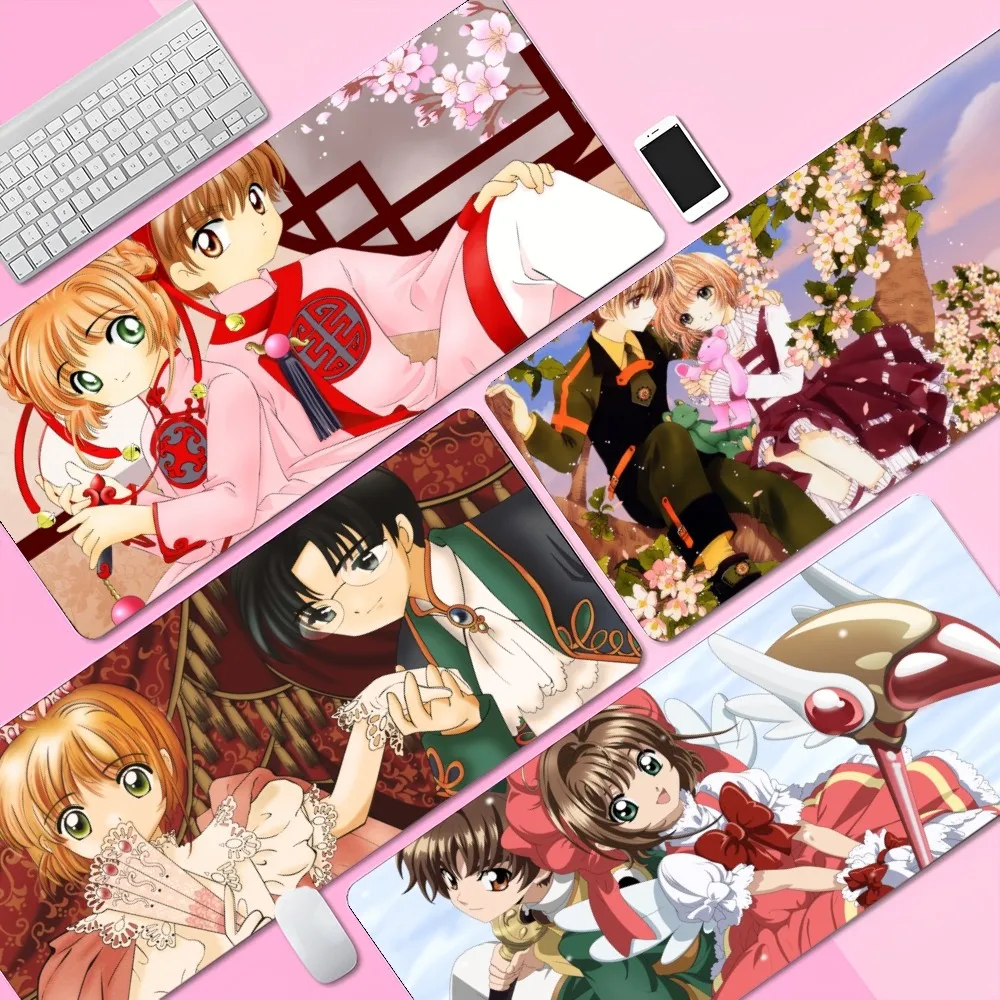 Anime Cardcaptor Sakura Large XXL Gaming Laptop Computer Desk Mat Mouse Pad Mouse Mat Notbook Mousepad Gamer