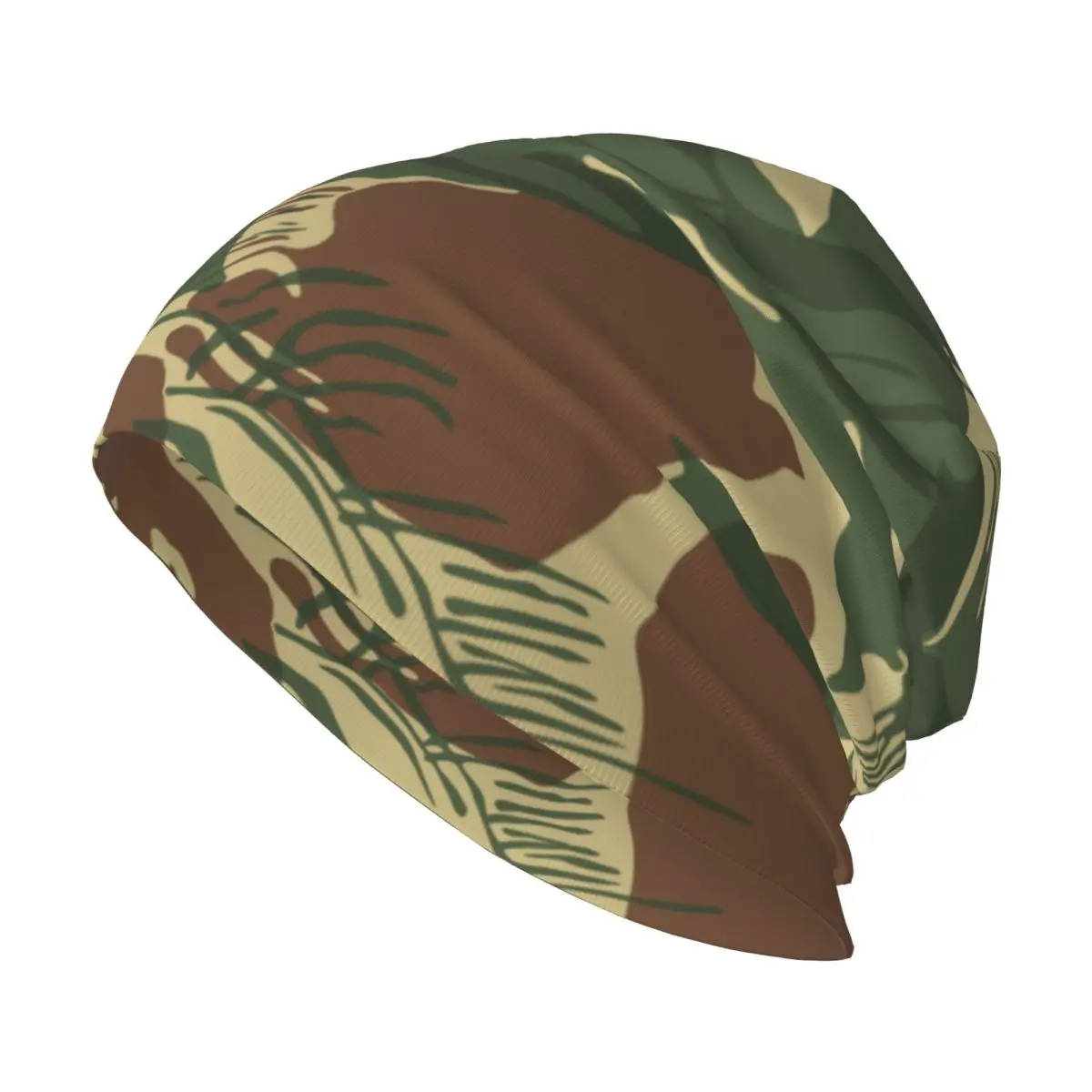 Rhodesian Camo Warm Knitted Cap Fashion Bonnet Hat Autumn Winter Outdoor Beanies Hats for Men Women Adult