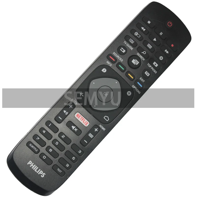 remote control with NETFLIX replacement for philips 4k uhd HDR ambilight smart TV 43pus6262 49pus6262 50pus6262 55pus6262