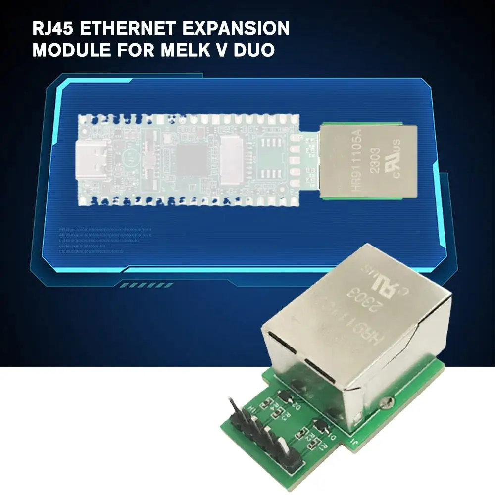 Do RISC-V mleka-V i LuckFox Pico RJ45 moduł ethernetowy rozszerzenie M4E6