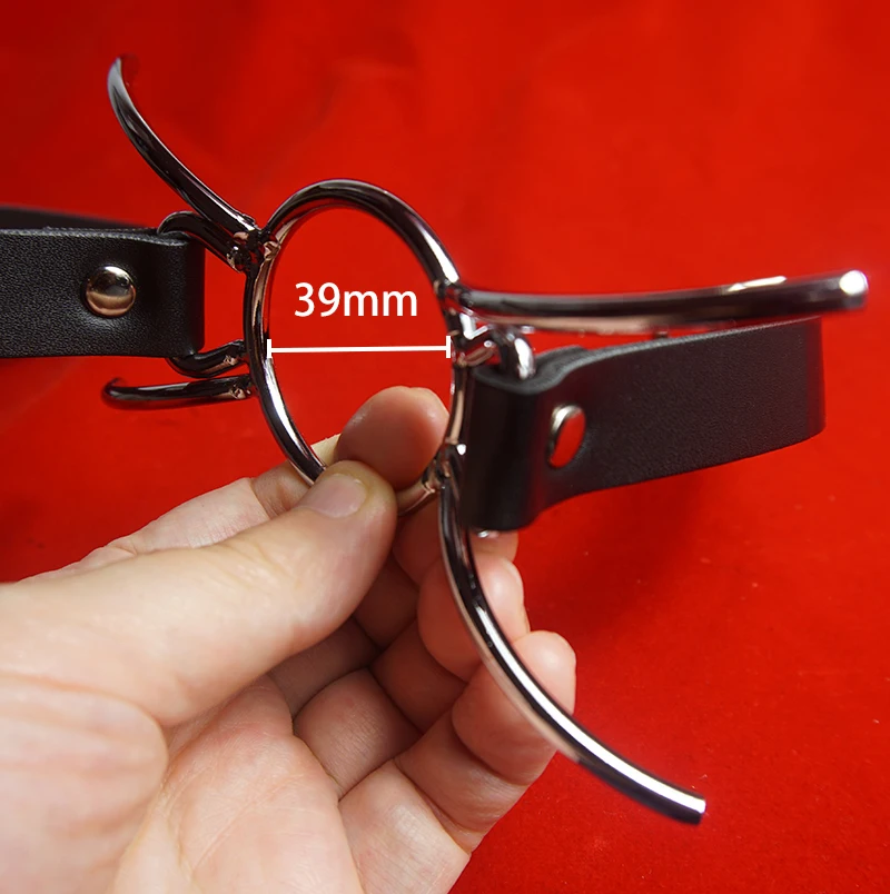 BDSM Open Mouth Hook/Spider Gag Spreader,Slave Bondage Ring Gag Deep Throat Restraints,Submissive Sex Toys for Couples,Role Play