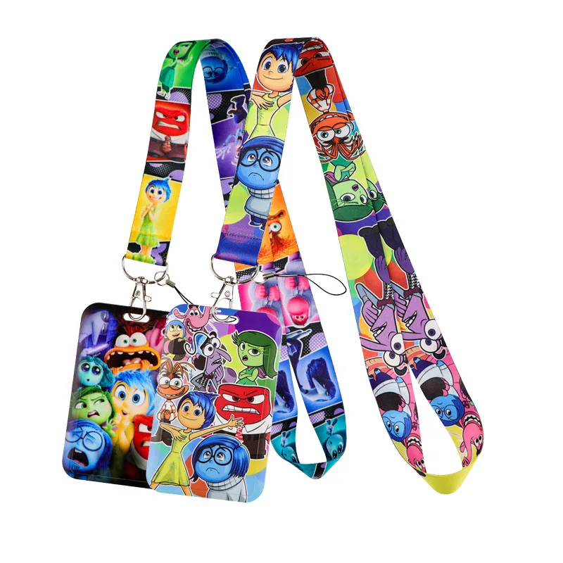 A3476 Cute Cartoon Lanyard For Keys ID Credit Bank Card Cover Badge Holder Phone Charm Key Lanyard Keychain Accessories Gift