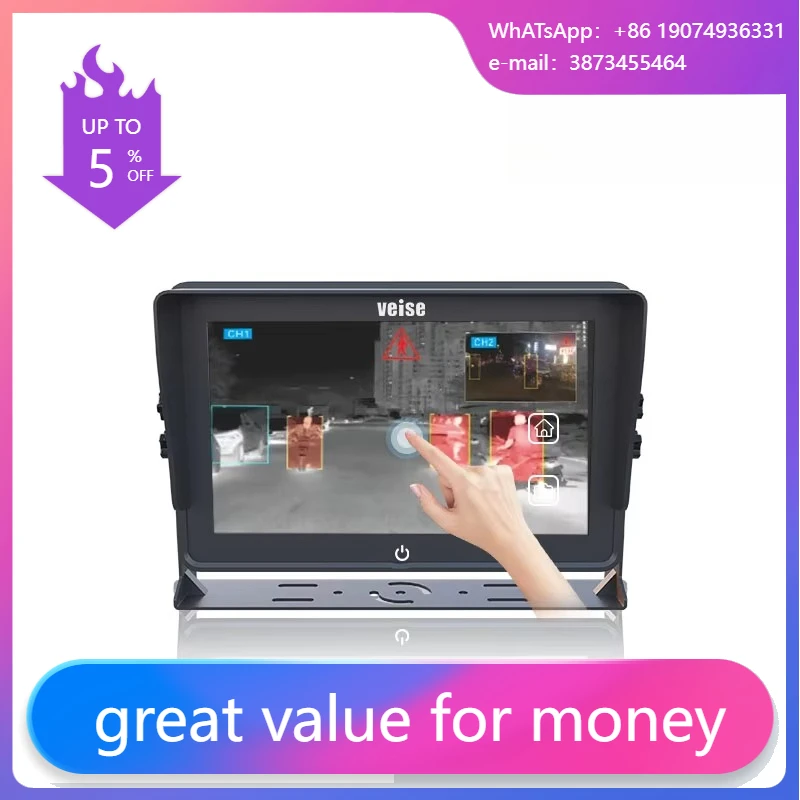 

Ночная система наблюдения за транспортным средством, автомобильная противотуманная камера ночного видения для вождения, ИК-тепловая камера с искусственным интеллектом