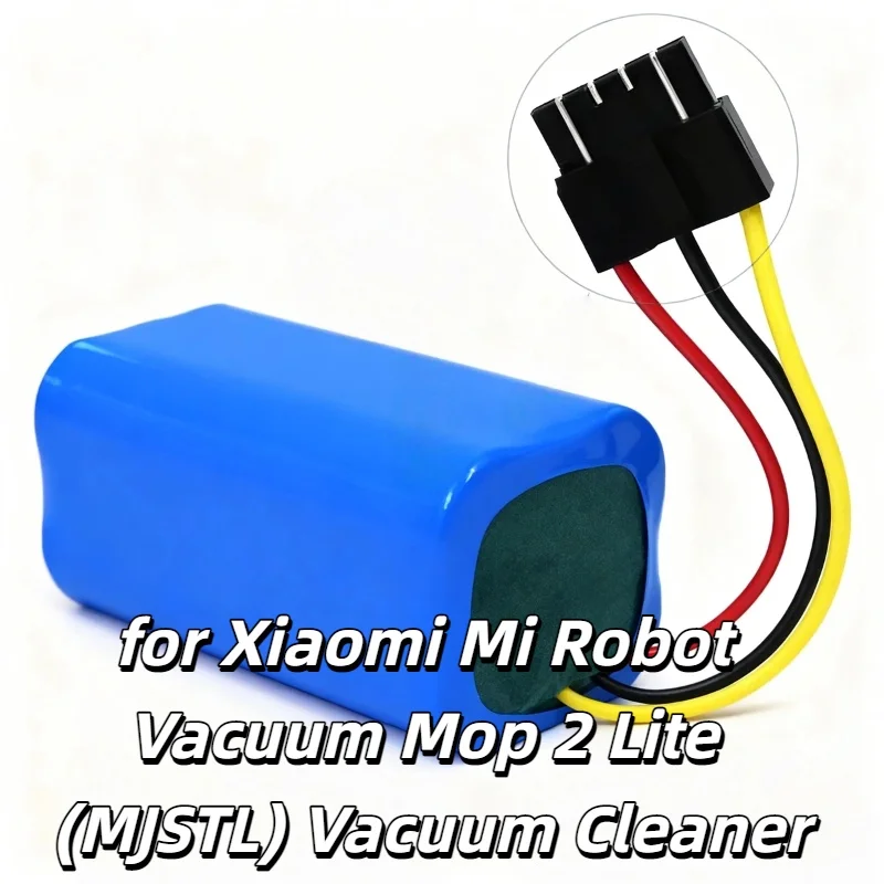

14.4V 3500mAh/2600mAh New Battery – N011-4S1P Model ,for Xiaomi Mi Robot Vacuum Mop 2 Lite MJSTL Vacuum Cleaner, Reliable Spare