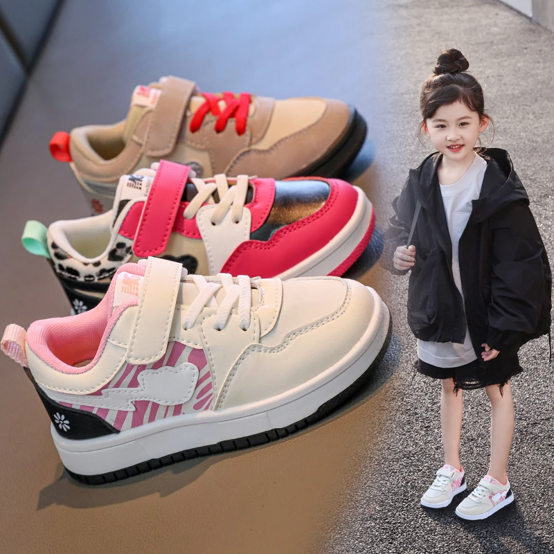 

Детская спортивная обувь, осень 2025 года, модная новая модная детская обувь для кампуса, повседневные уличные кроссовки для мальчиков и девочек, размеры 26–36 ярдов