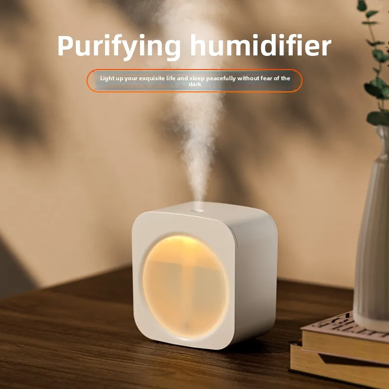 

Креативный мини-увлажнитель для дома, офиса, общежития, рабочего стола, бесшумный USBBперезаряжаемый увлажнитель воздуха с большим объемом тумана