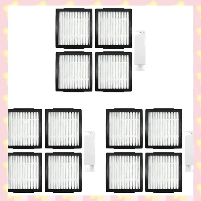 

AB51 12PCS Hepa Filters Replacement For Irobot Roomba Combo J7+ Robotic Vacuum Cleaner Accessories Washable Filters