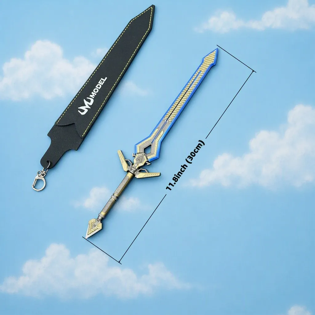 11.8inch Apex Legends Heirloom Katana Anime Cosplay Prop Sword Ninja Knife Zinc Alloy Metal Miniature Game Collection Toy Gift