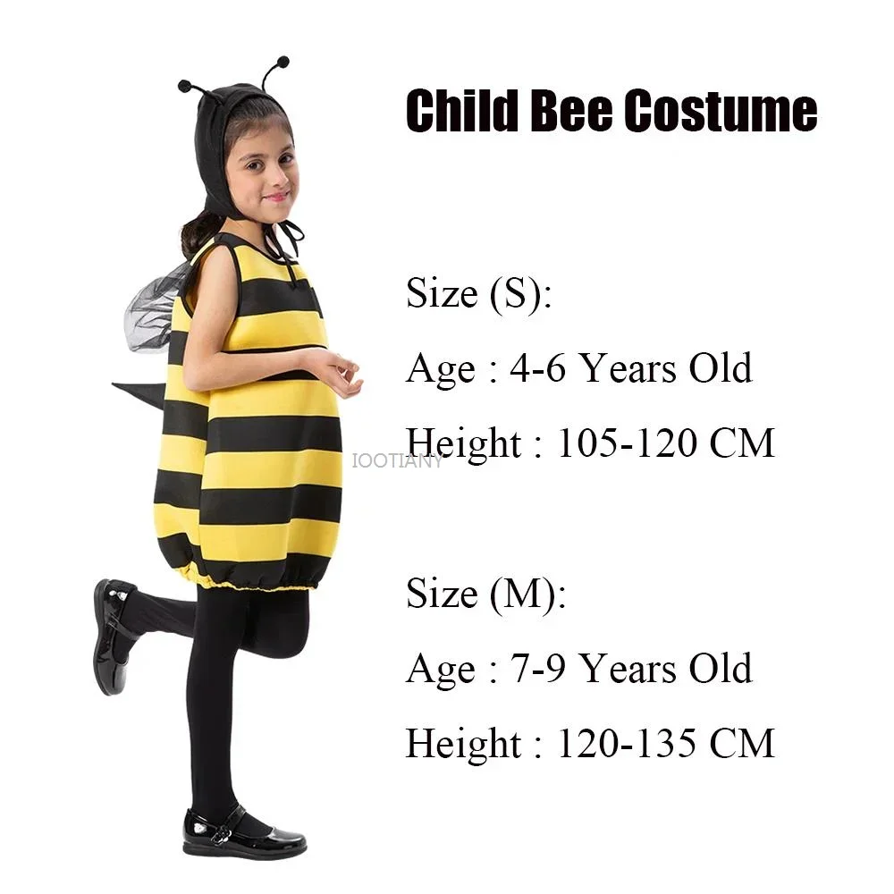 Cosplay 2024  Day Bee Costume Animal Stage Performance Suit Masquerade Party Clothes