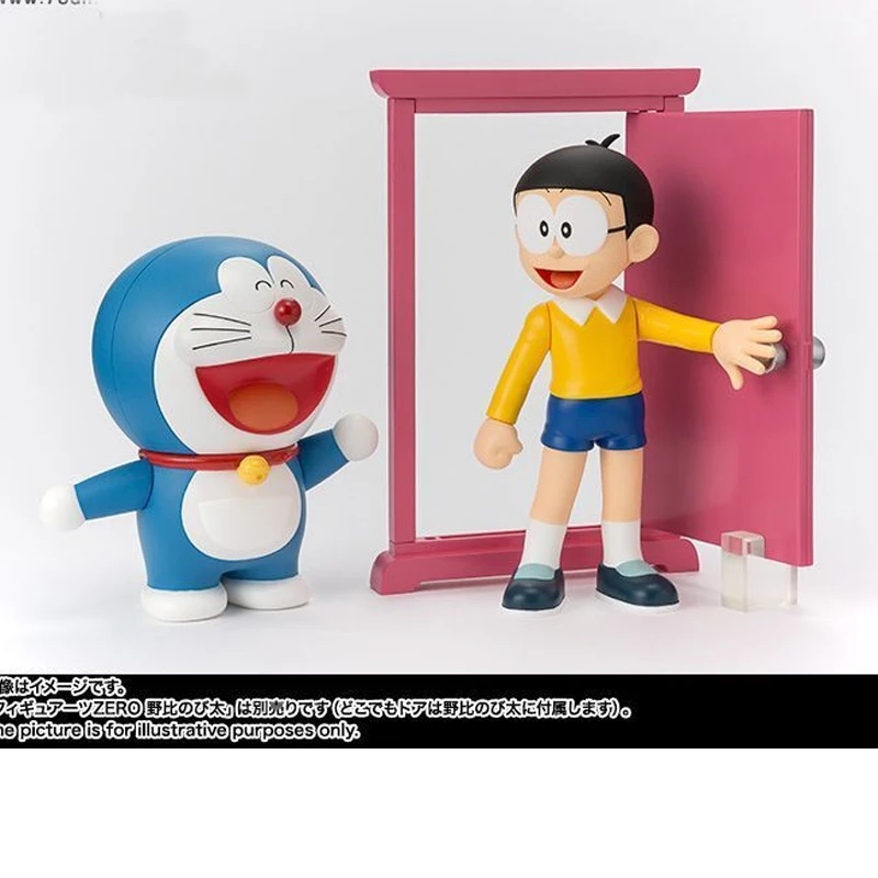 Bandai Original FIGUARTS ZERO OMNIBUS DORAEMON Anime Action Figure Assembly Model Toys Collectible Model Ornaments Gifts instock