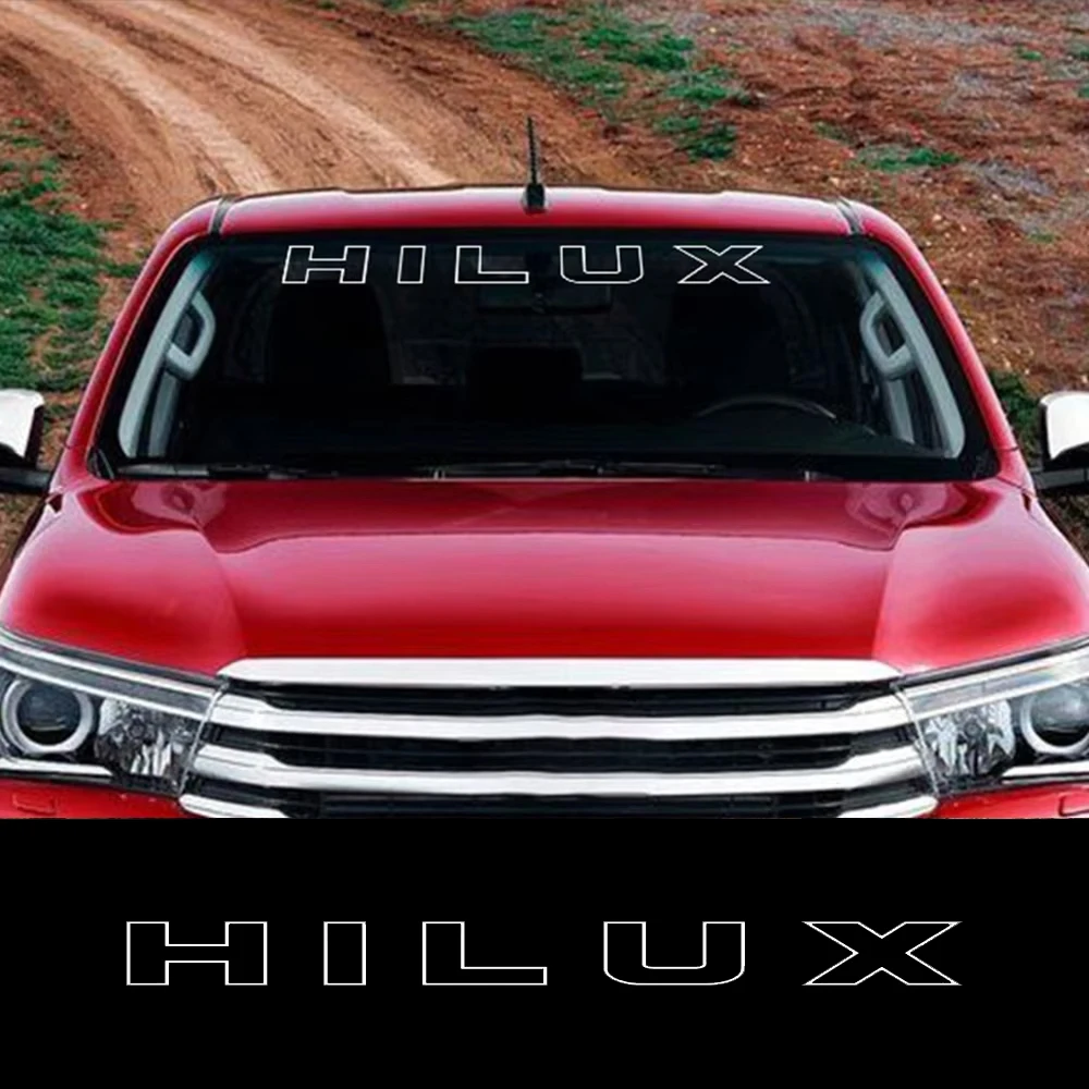 لتويوتا هايلكس فيجو ريفو بيك اب الزجاج الأمامي سيارة ملصق شاحنة راية يغطي شارات ديكور الفينيل اكسسوارات ضبط السيارات