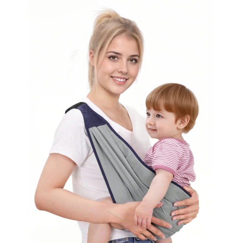 

Слинг для переноски детей, простой и портативный слинг для новорожденных, переноска-кенгуру для новорожденных спереди