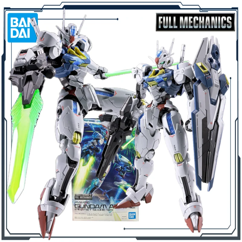 

BANDAI Original FM Network Limited Edition XVX-016 GUNDAM AERIAL [PERMET SCORE SIX] 1/100 Assembly Toys Gift for Boy Collectible