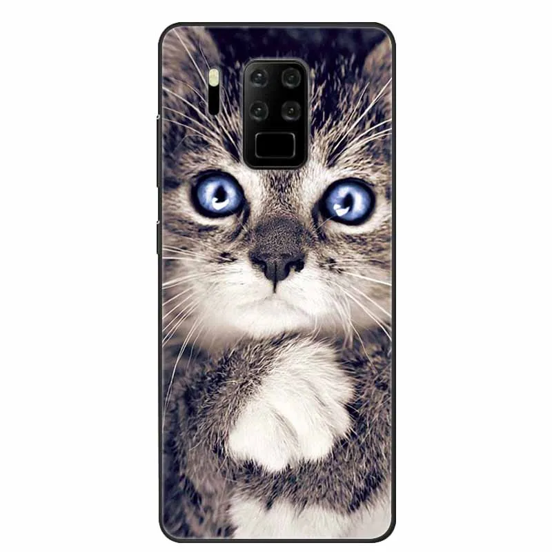 For Oukitel C18 Pro Case 6.55\'\' Cute Cats Painted Soft TPU Silicone Phone Cover for Oukitel C18Pro Cases C 18 Pro Protector Capa