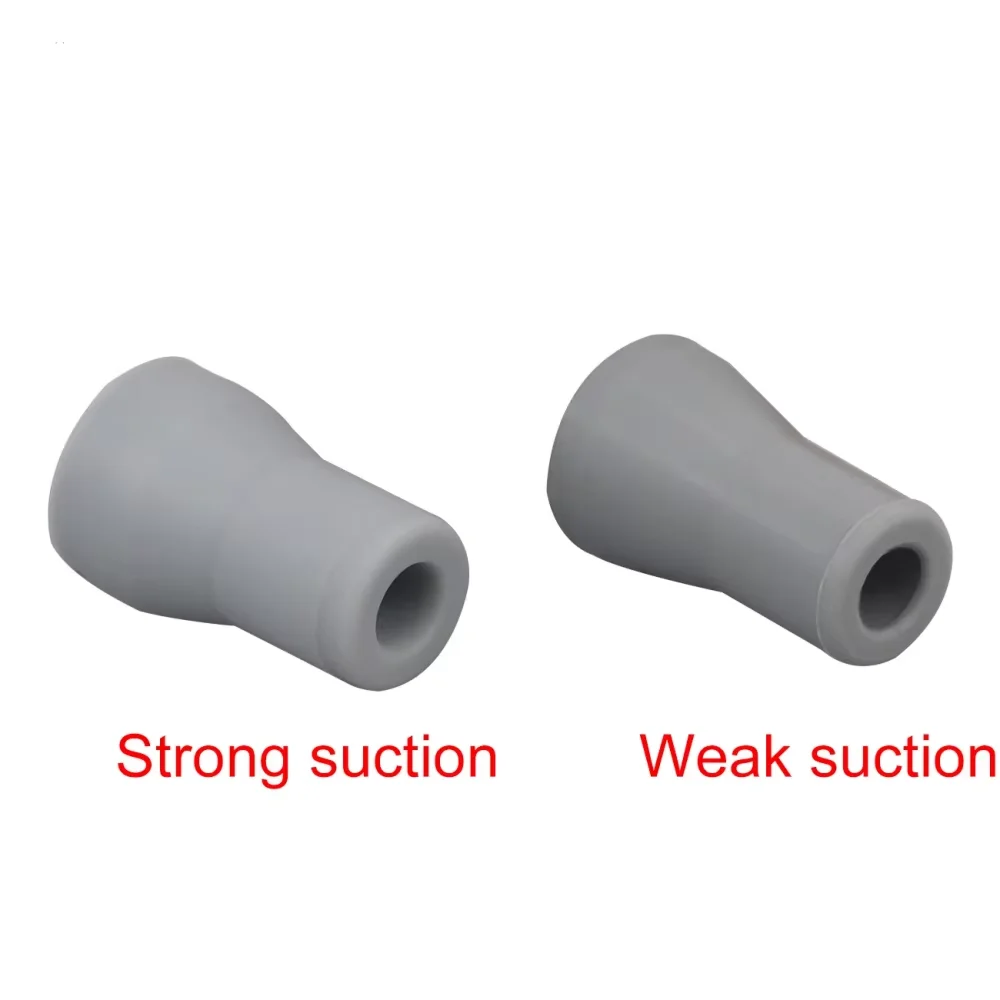 JUMTOP 10Pcs Dental Saliva Ejector Weak Suction Rubber Snap Tip Adapter Replacement Dental Chair Unit Accessories